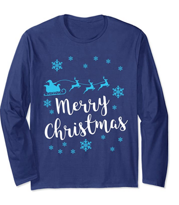 Merry Christmas Long-Sleeve Shirt