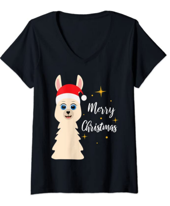 Merry Christmas V-Neck Shirt