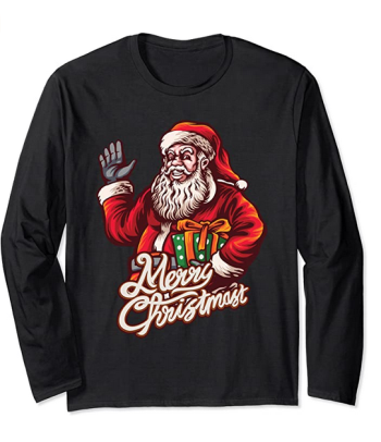 Santa Claus Long-Sleeve Shirt