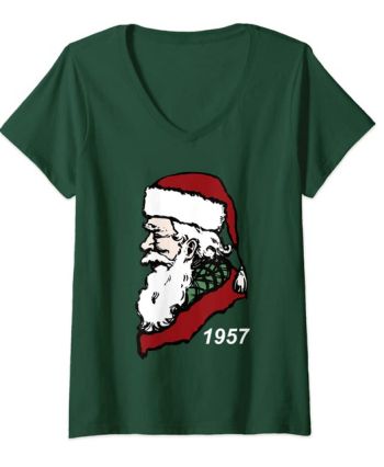 Santa Claus V-Neck Shirt